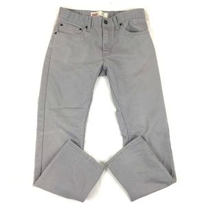 Levi's 511 Slim Fit Gray Mens/Boys Jeans